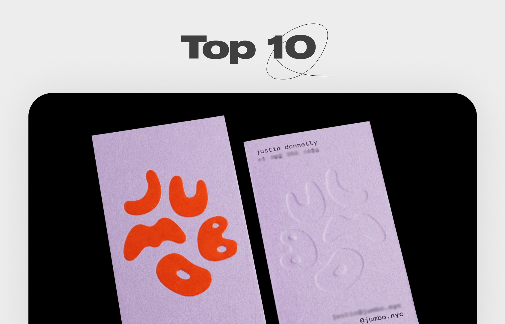 Top 10: Business Cards cover image