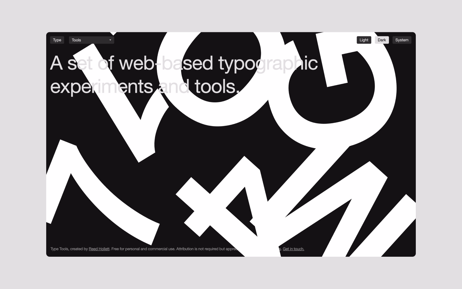 Type Tools cover image