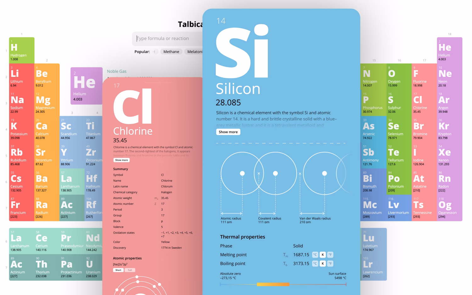 Talbica. Interactive Chemistry cover image