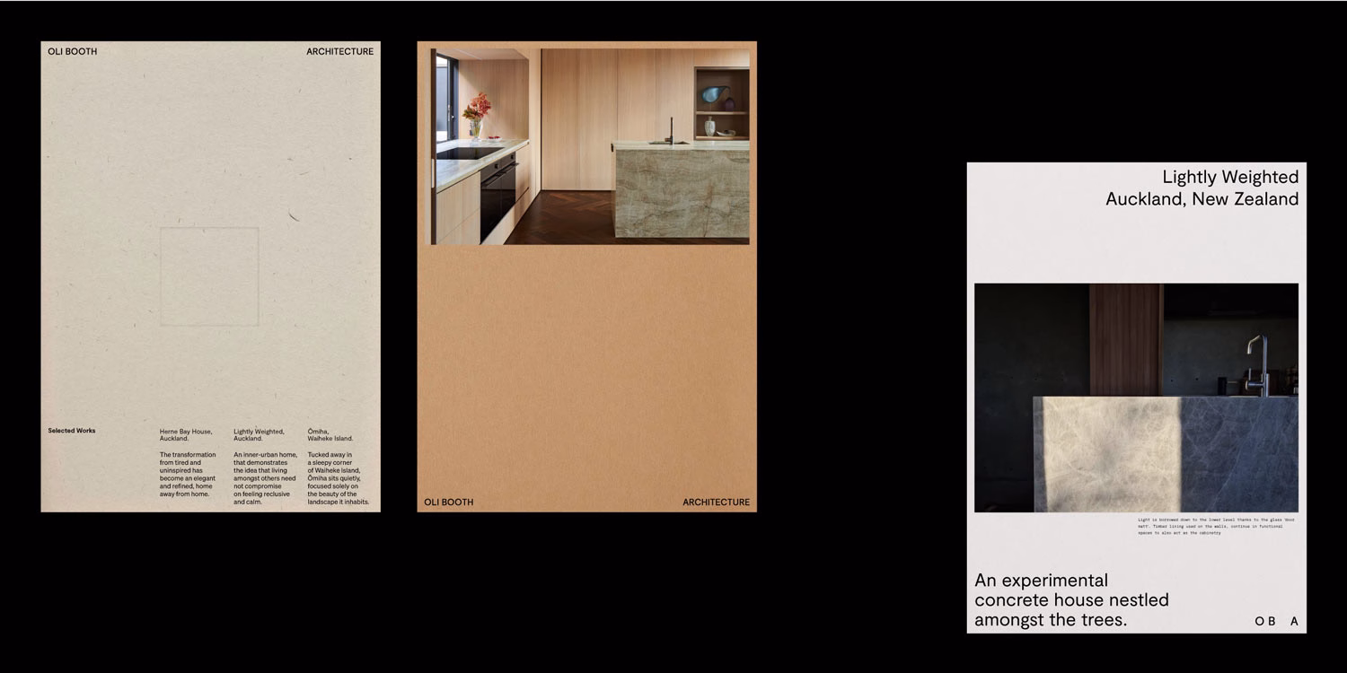 Oli Booth Architecture cover image