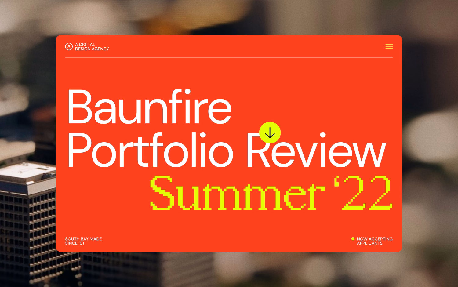 Baunfire Portfolio Review 2022 cover image