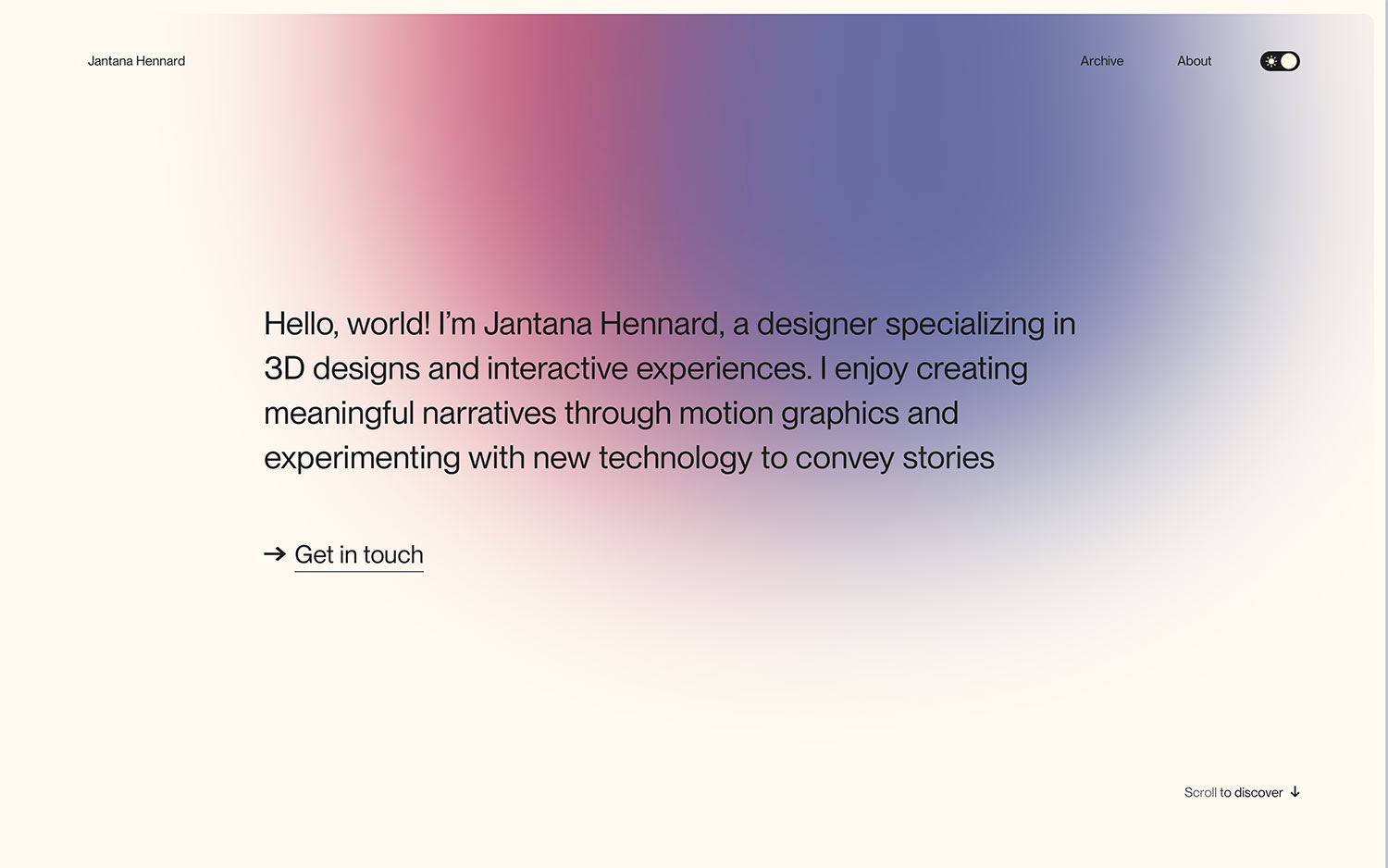 Jantana Hennard cover image
