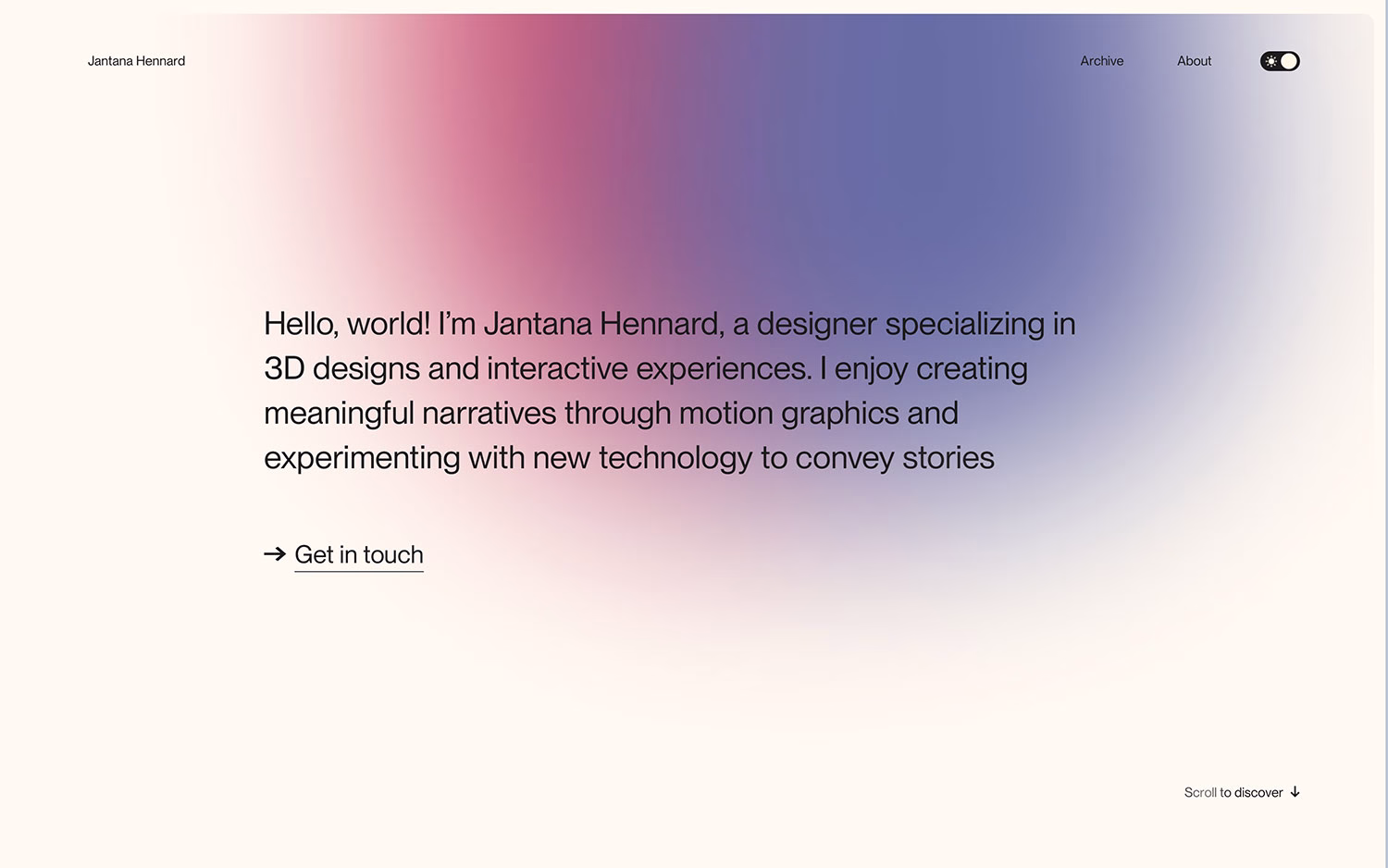 Jantana Hennard cover image
