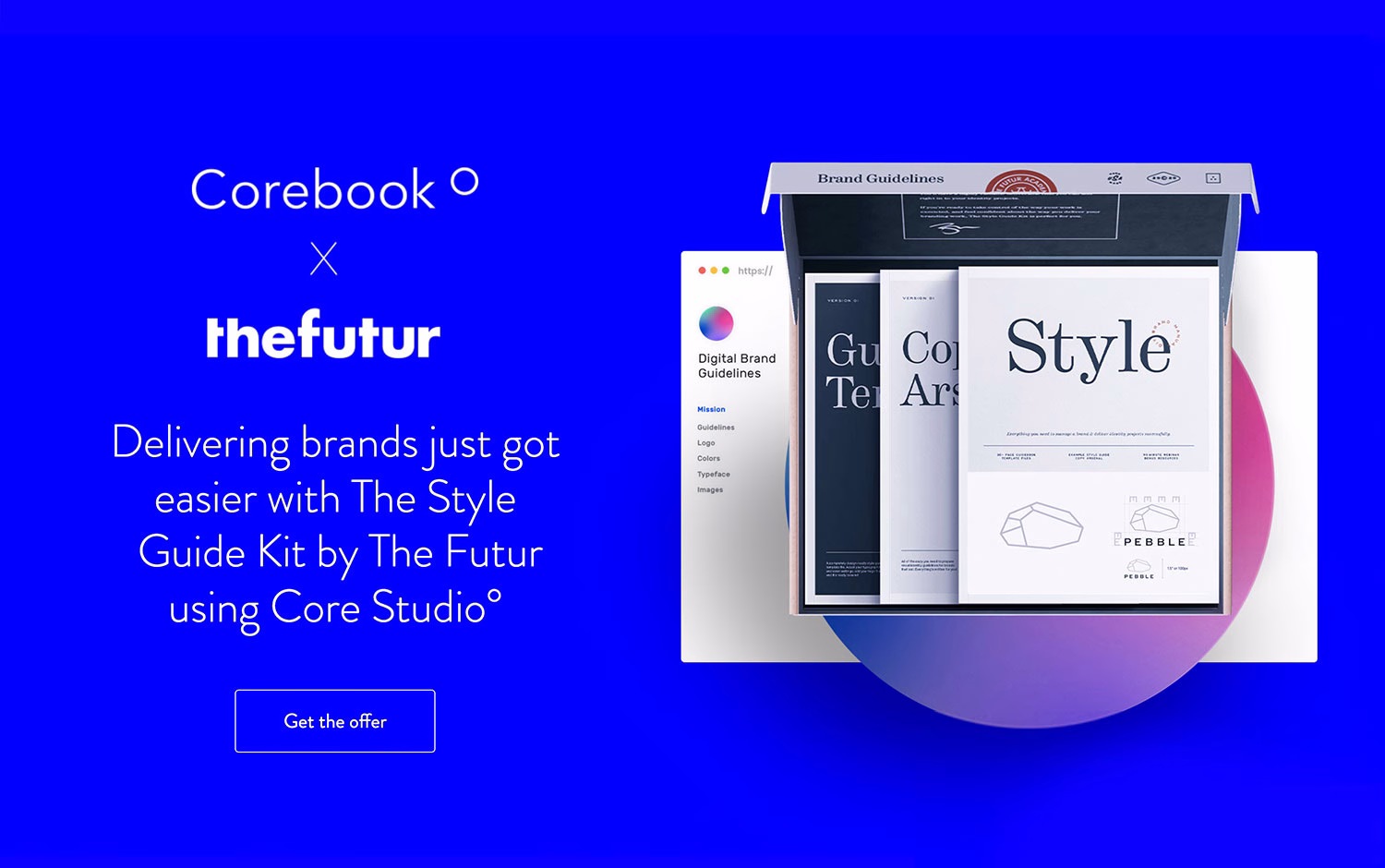 Online Brand Style Guide Kit cover image
