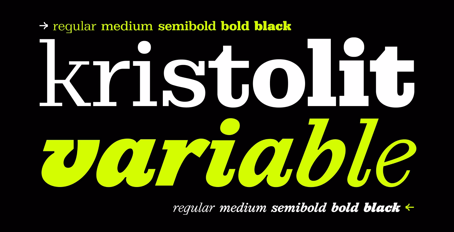 Kristolit font cover image