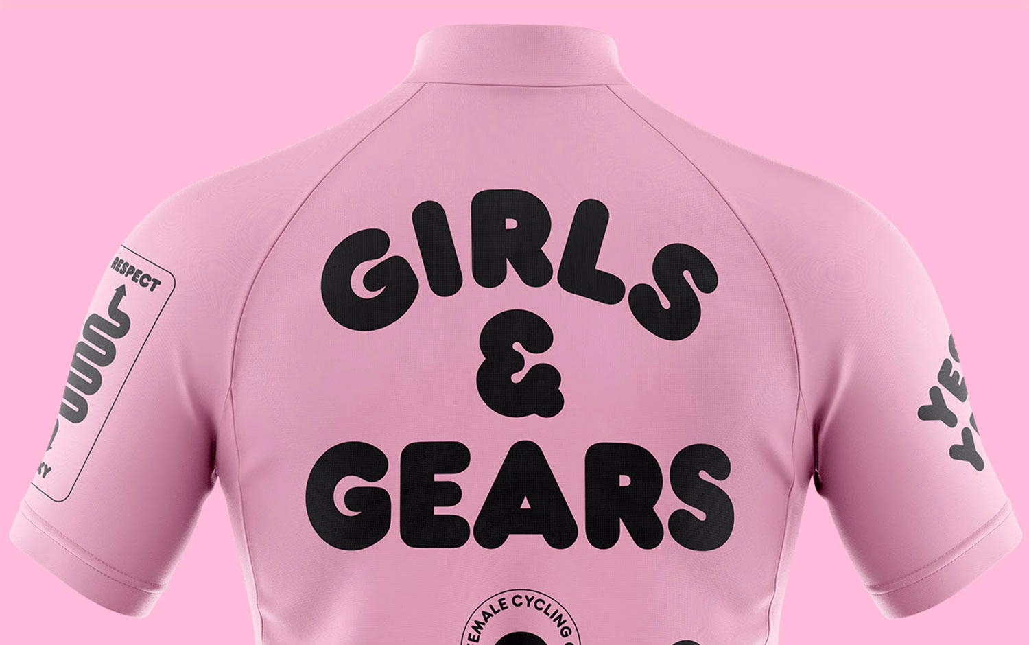 Jersey for "Jazdím Čiernu Stredu" cycling club cover image