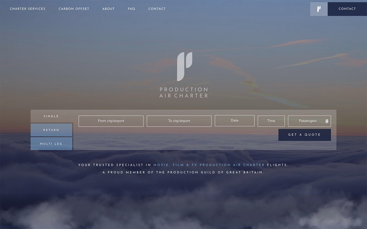 Production Air Charter cover image