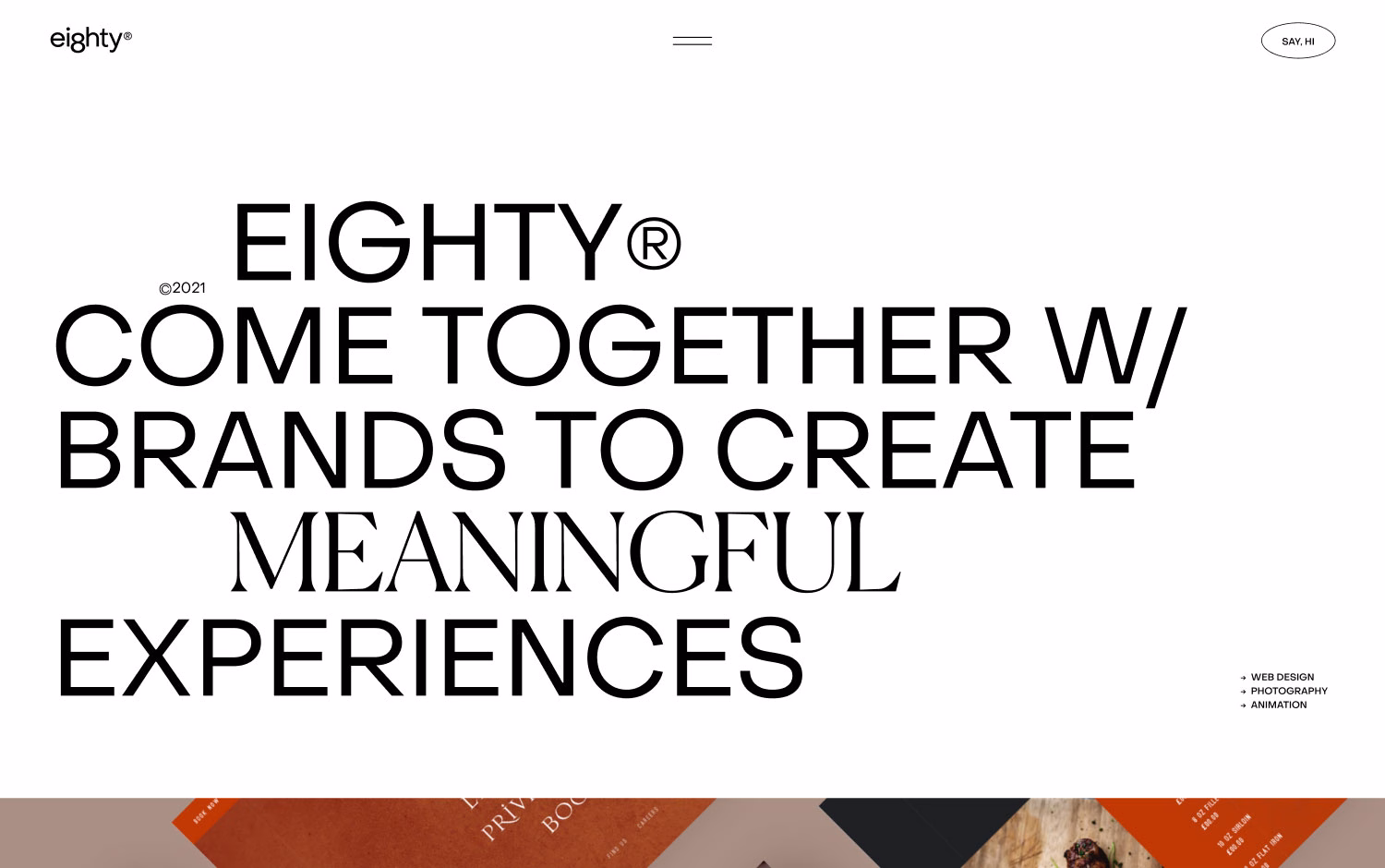 eighty® cover image