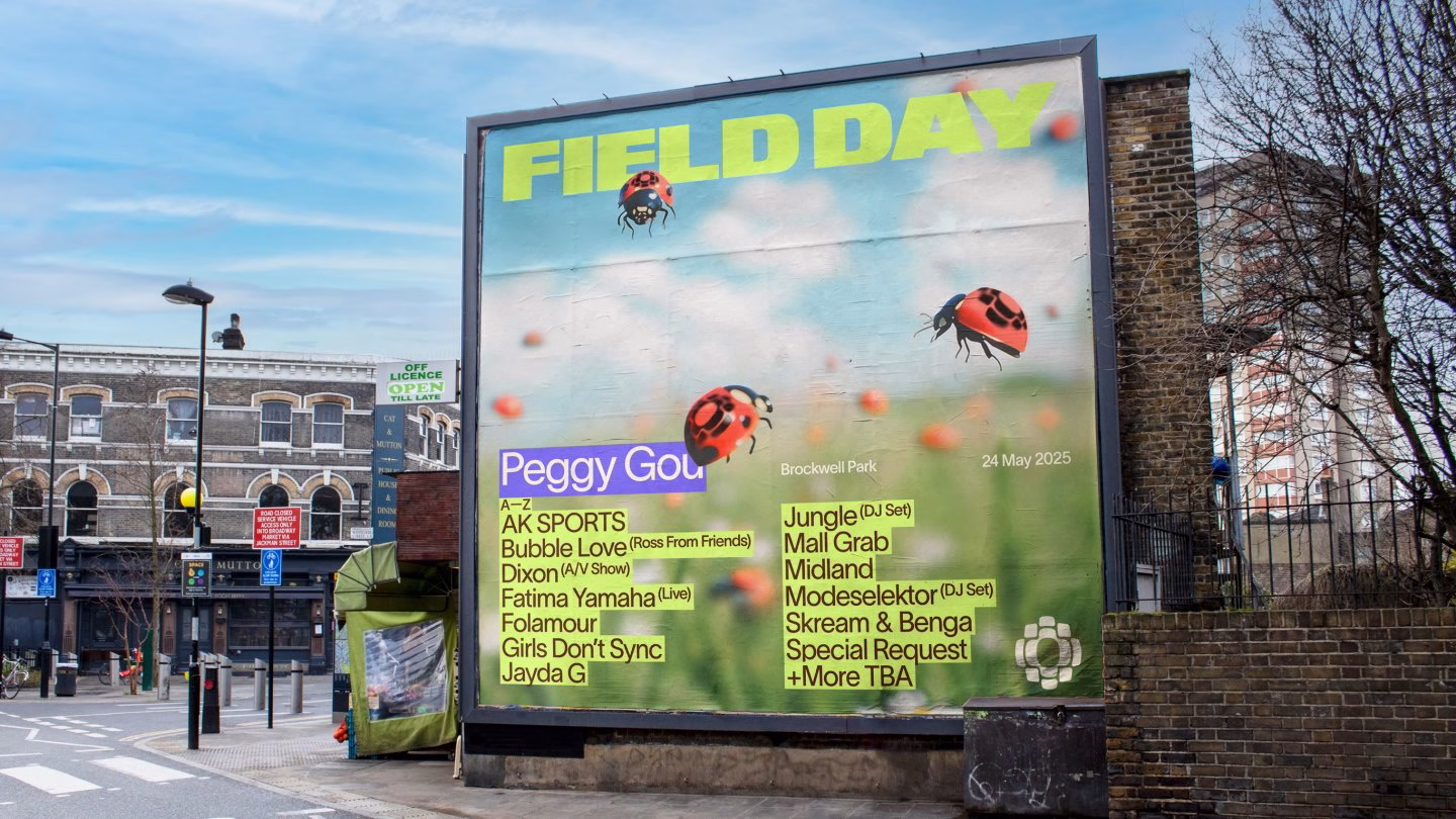 Field Day festival brand identity by Studio NARI, key visual