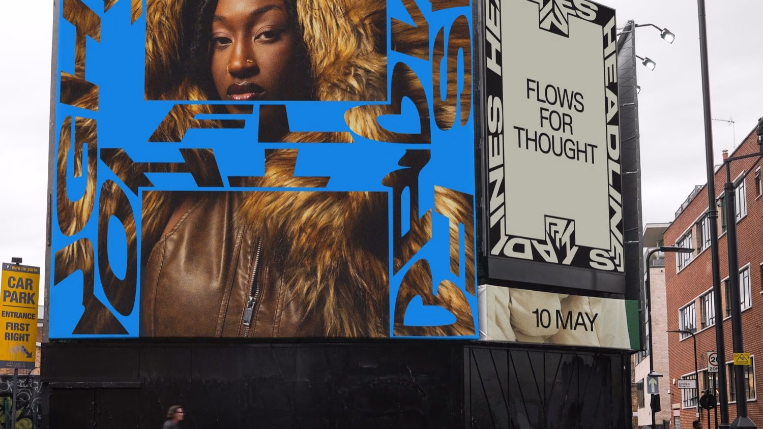 Headlines Festival festival brand identity by Lava, key visual