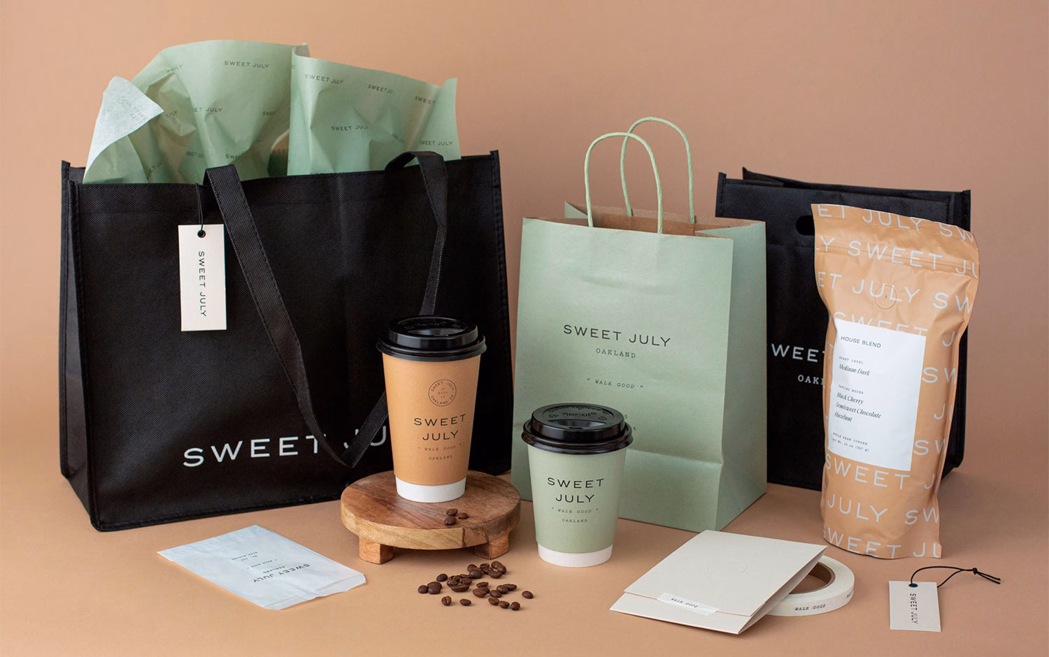 Sweet July Branding cover image