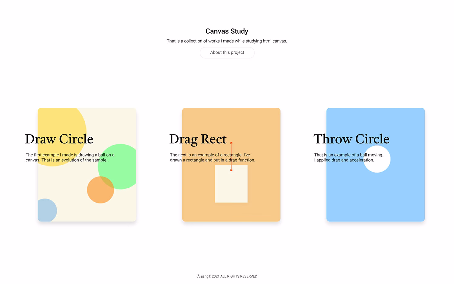 Canvas Study WebProject cover image