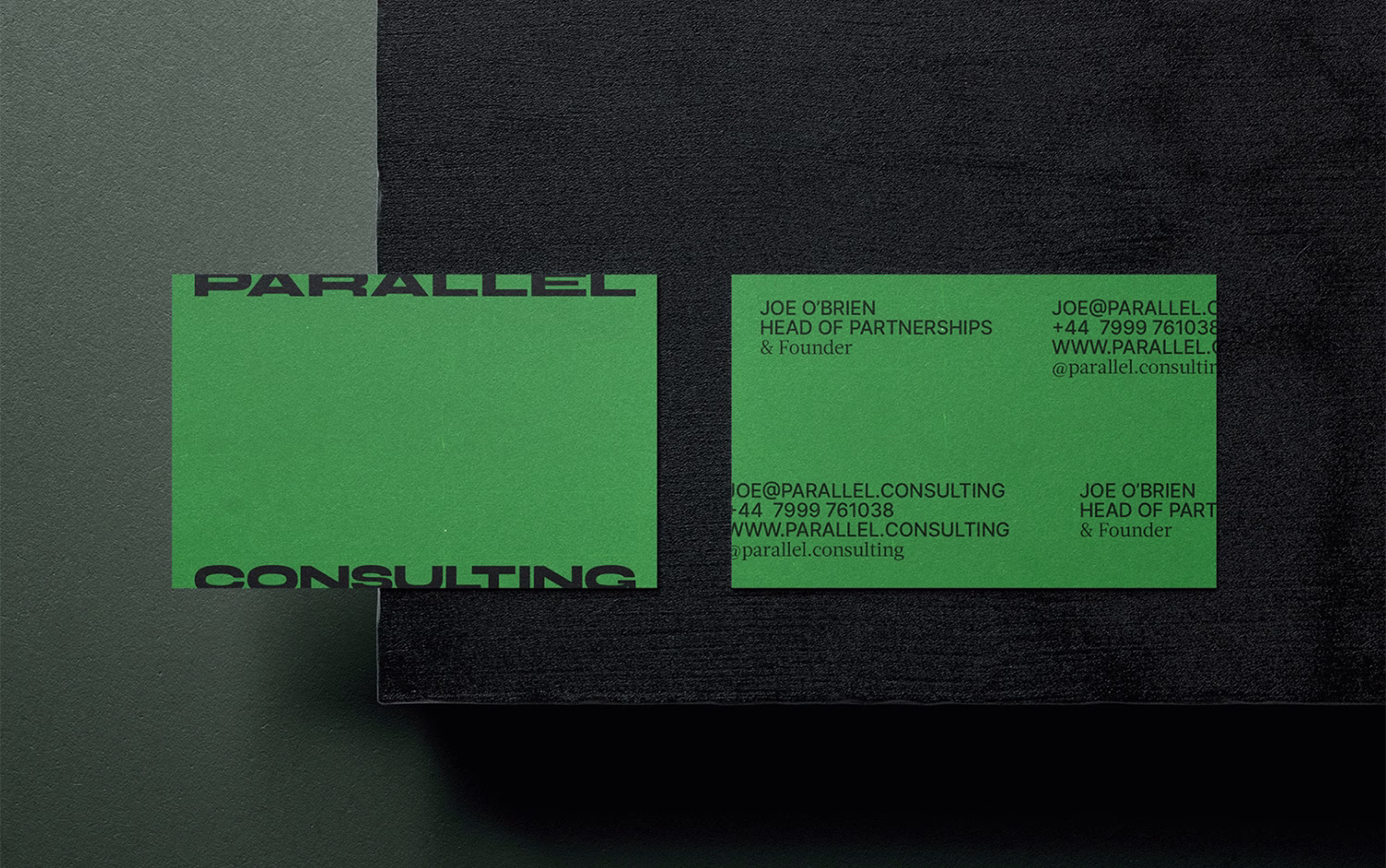 Parallel Consulting branding cover image