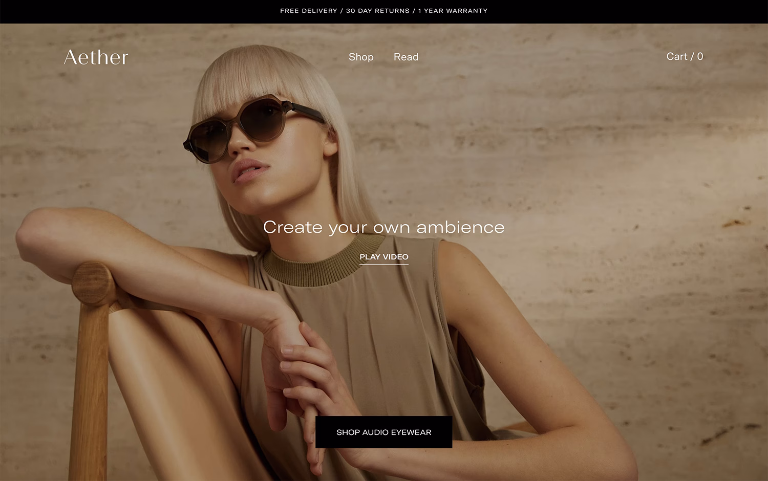 Aether Audio Eyewear cover image