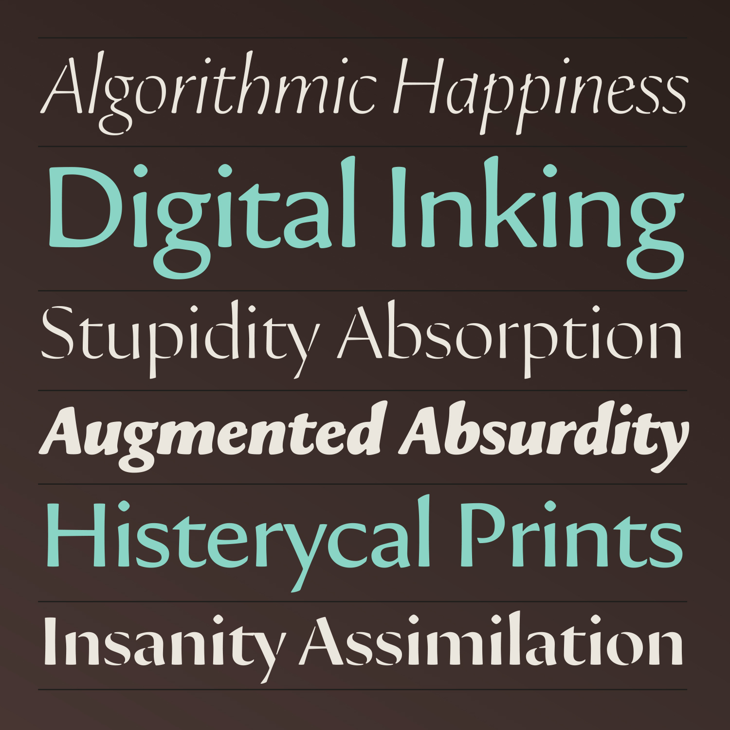 Tinta font cover image