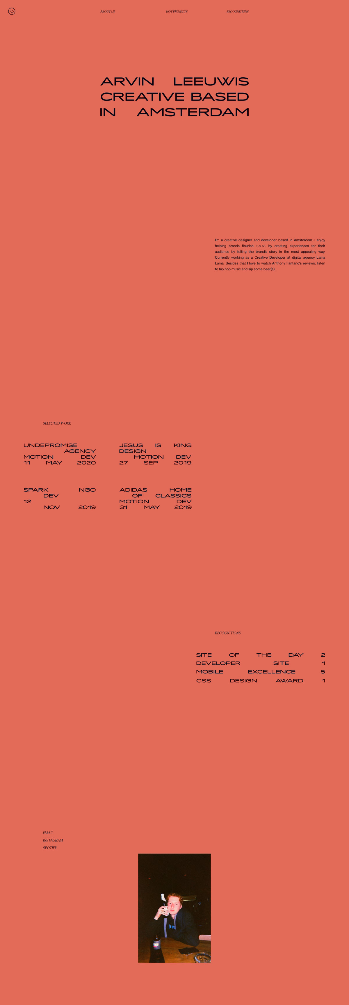 ARVIN — PORTFOLIO cover image