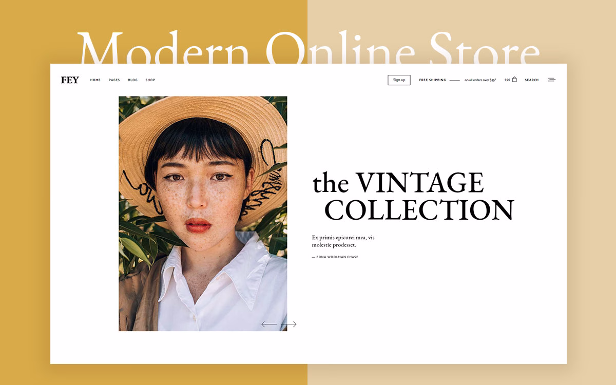 Fey - Elegant eCommerce cover image