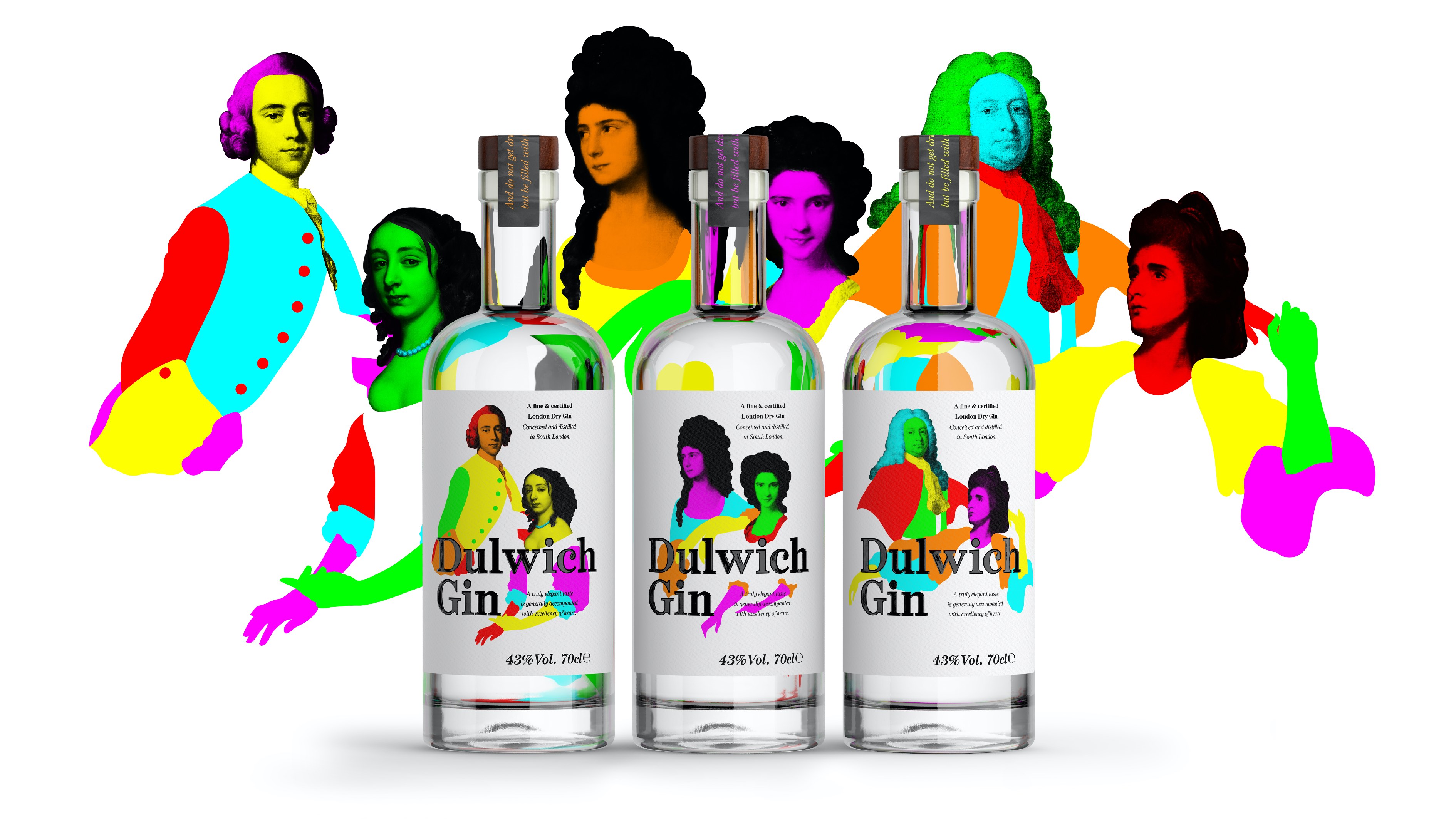 Dulwich Gin - No two bottles alike cover image