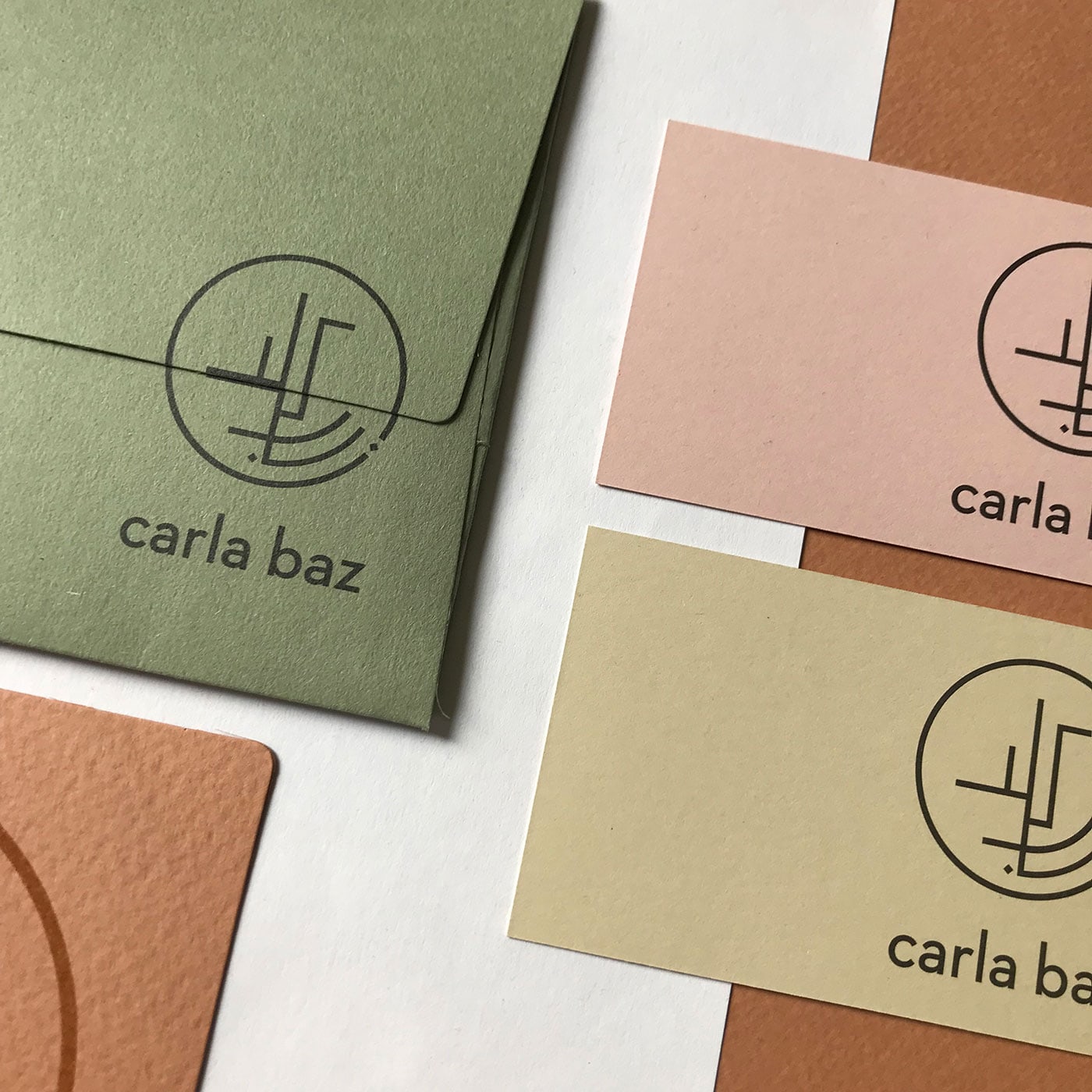Brand identity for product designer Carla Baz cover image