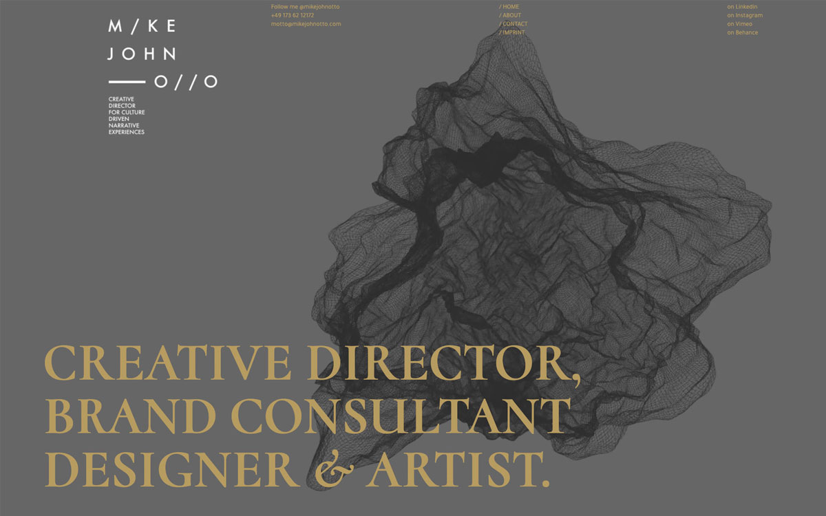 Portfolio of Mike John Otto cover image