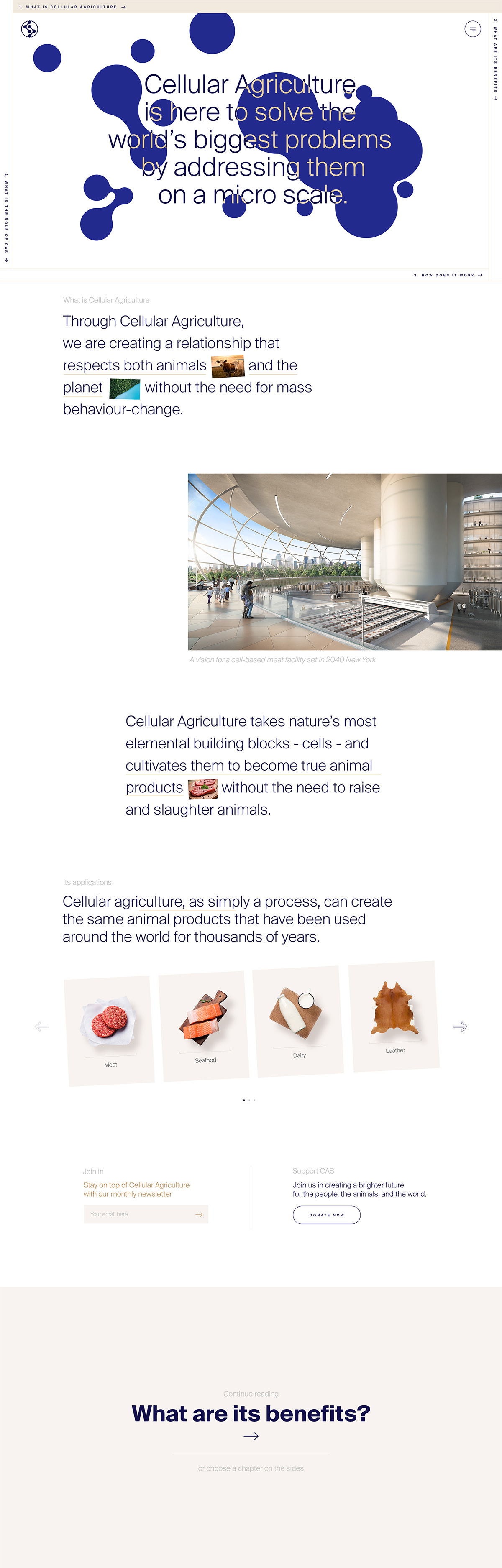 Cellular Agriculture Society cover image