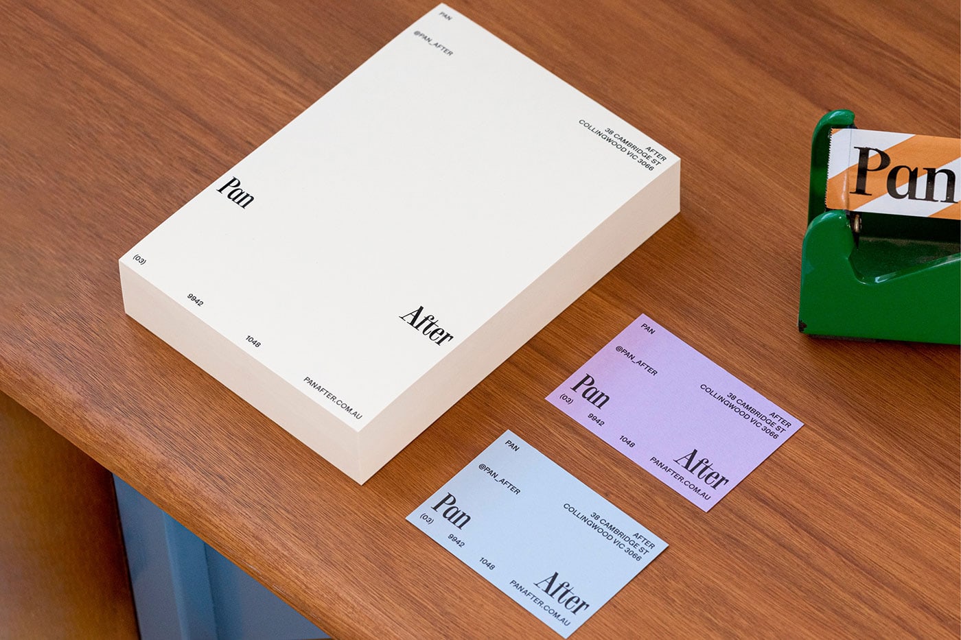 Pan After identity cover image