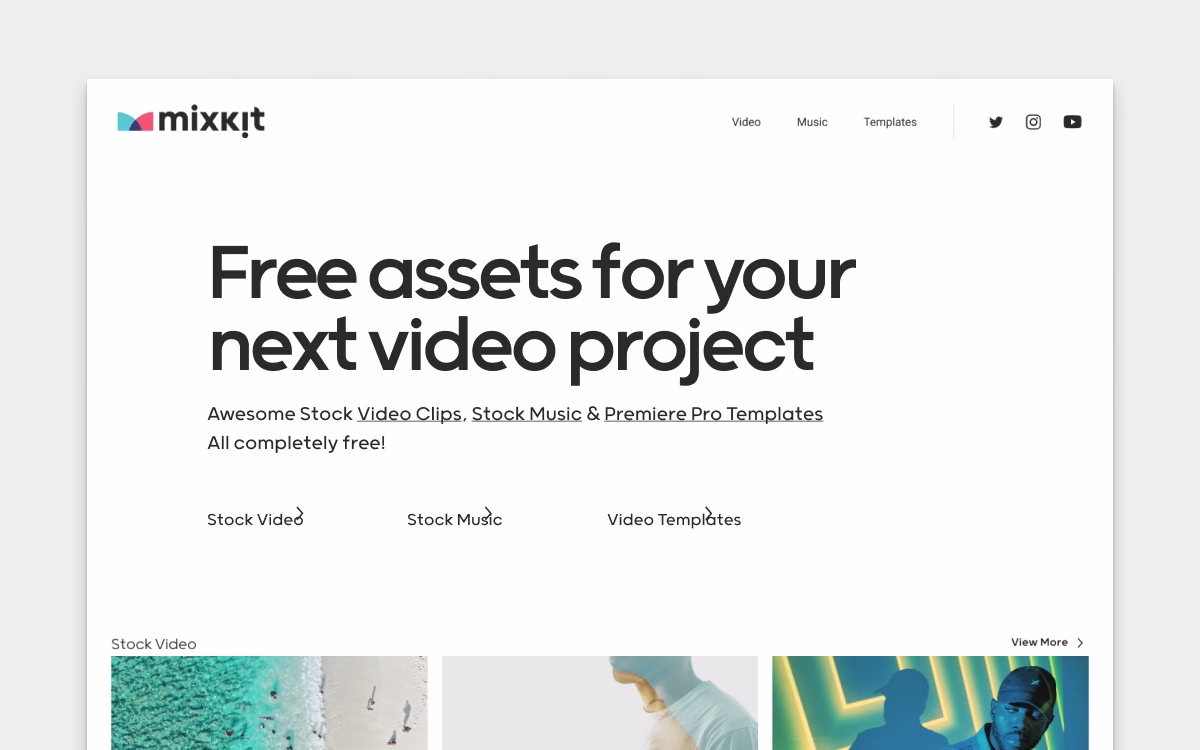 Mixkit cover image