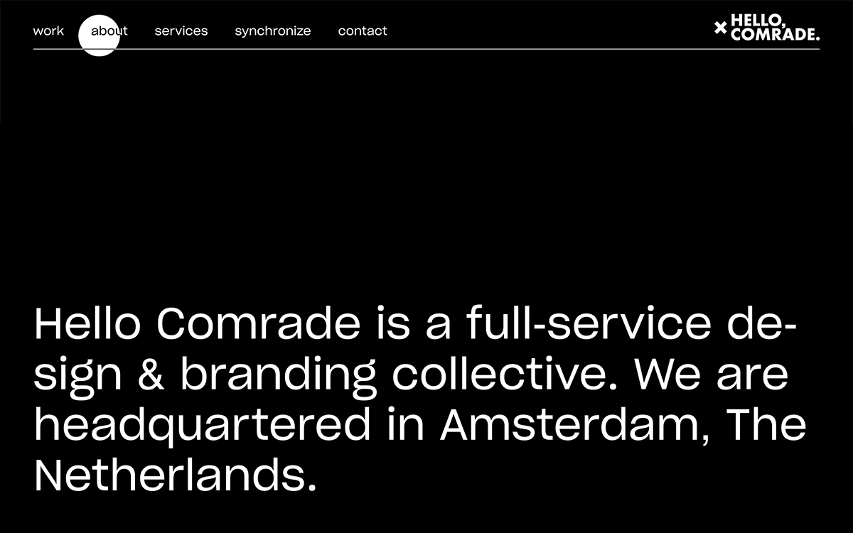 Hello Comrade cover image