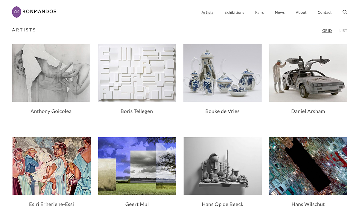 Ron Mandos - Art gallery cover image