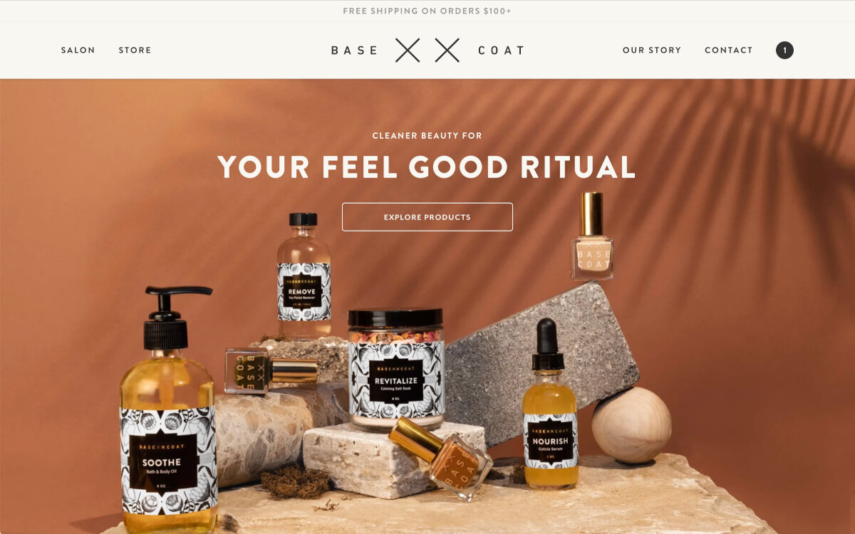 Base Coat Nail Salon cover image