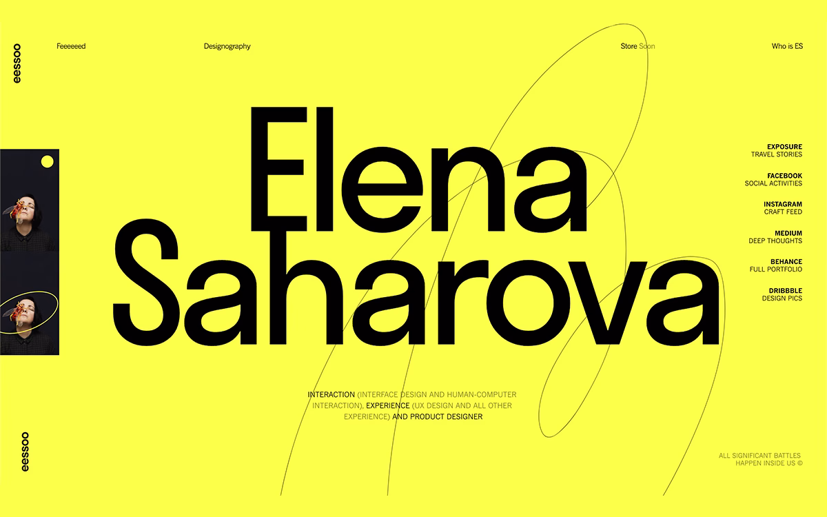 Portfolio of Elena Saharova cover image