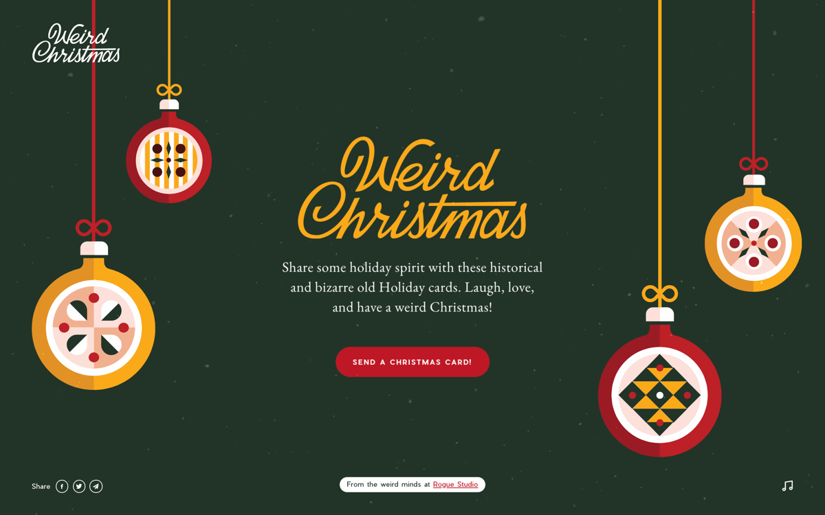 Weird Christmas cover image