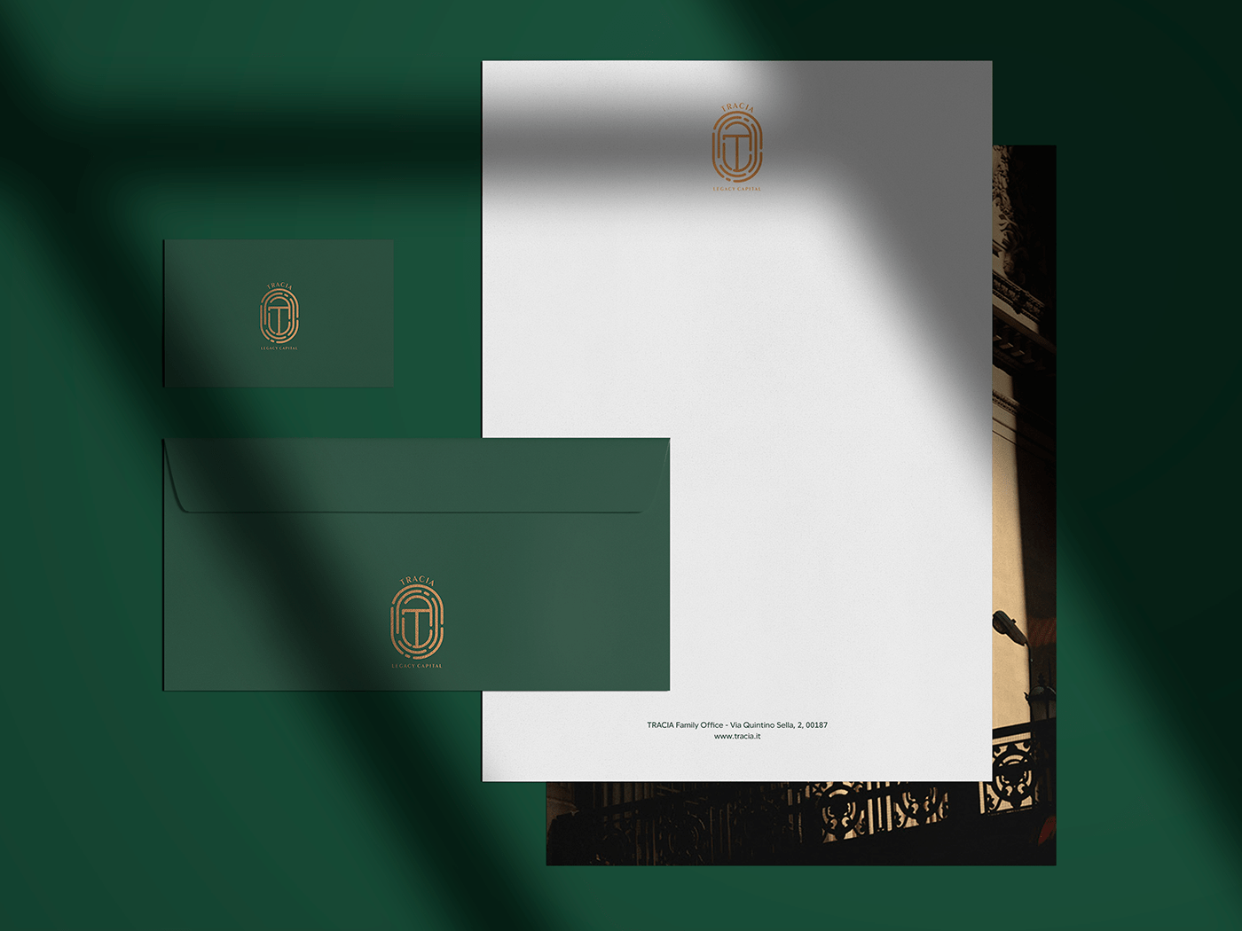 Tracia branding cover image