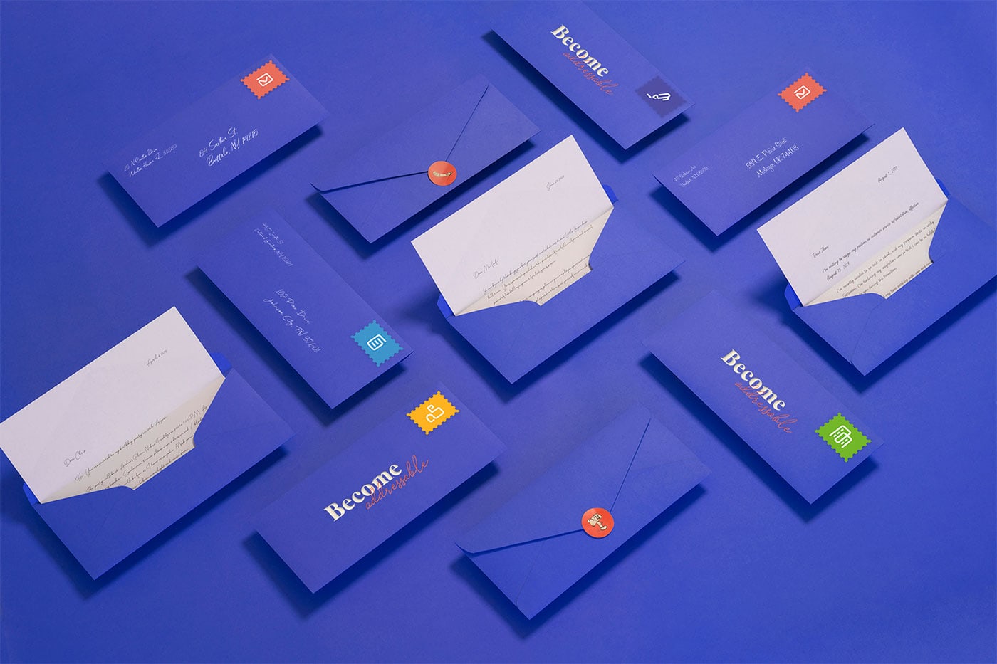 Addressable cover image