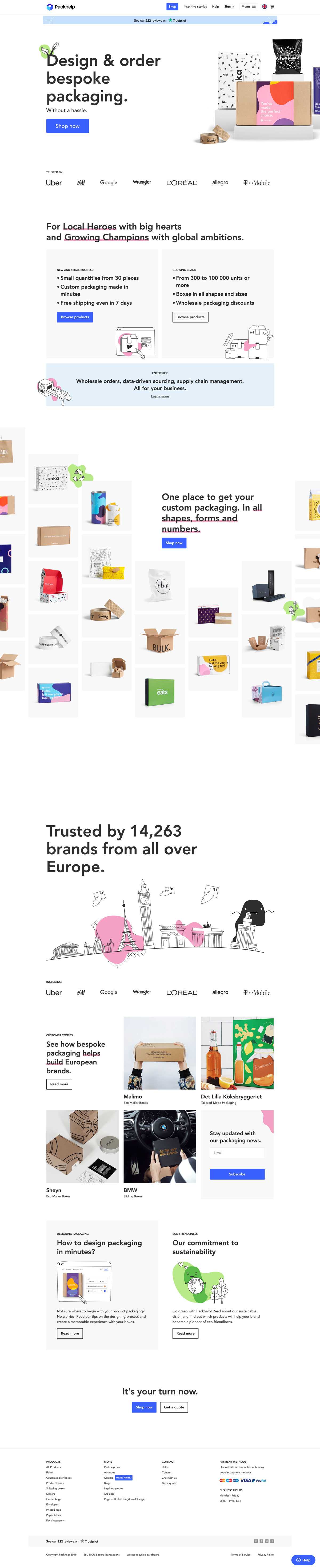 Packhelp custom packaging cover image