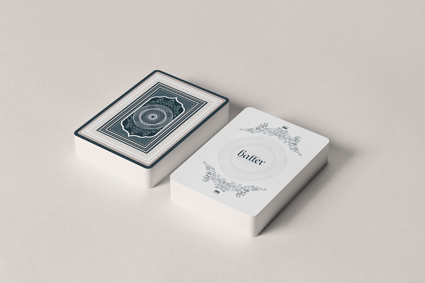 Hatter playing card deck cover image