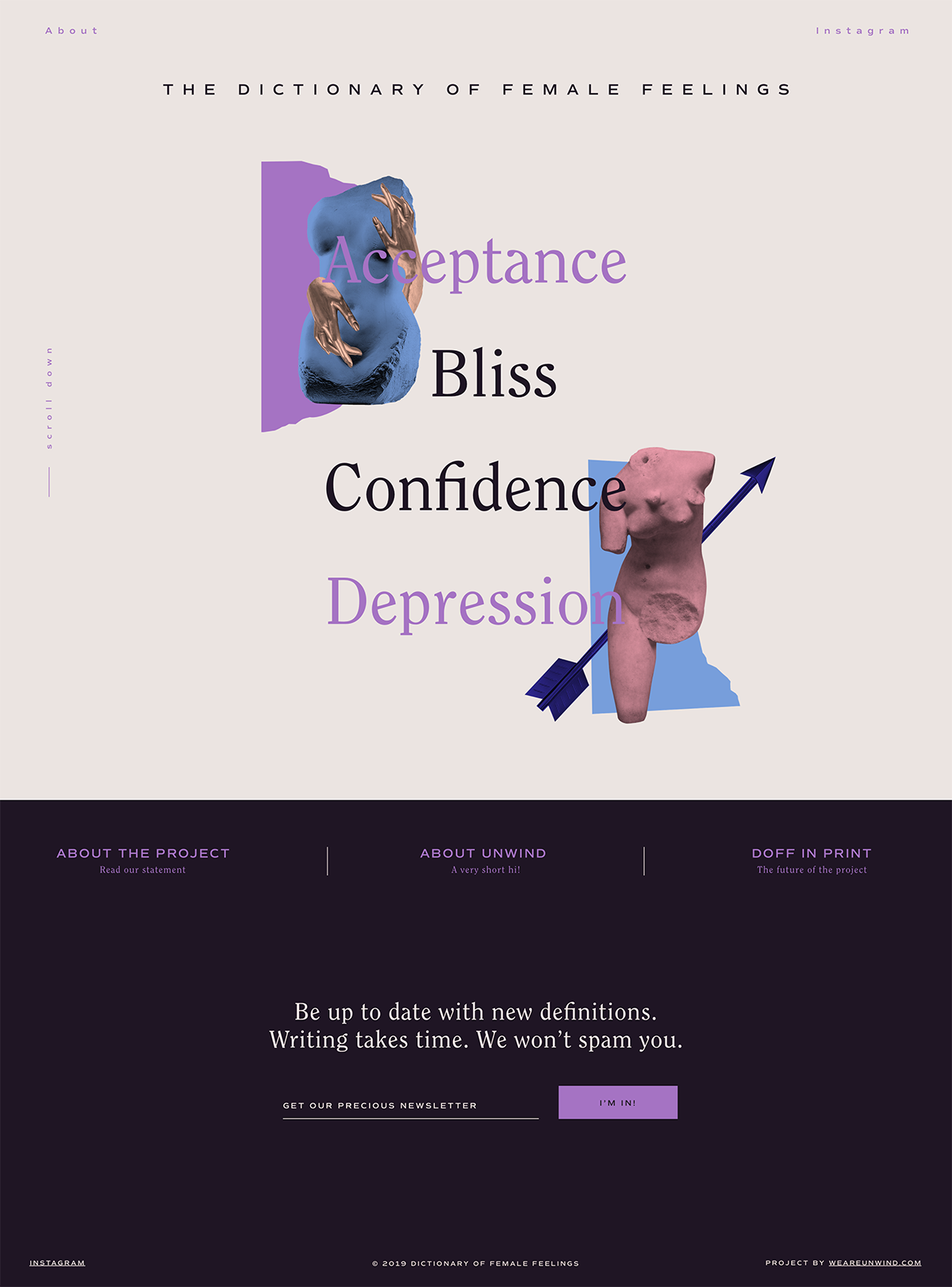 Dictionary of Female Feelings cover image