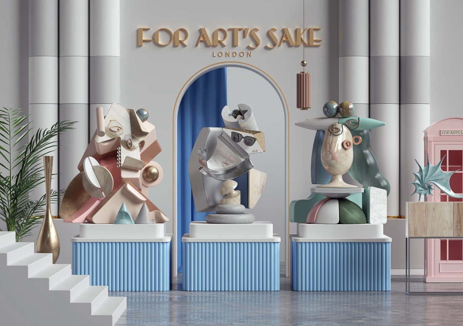 For Art's Sake Wall Design cover image