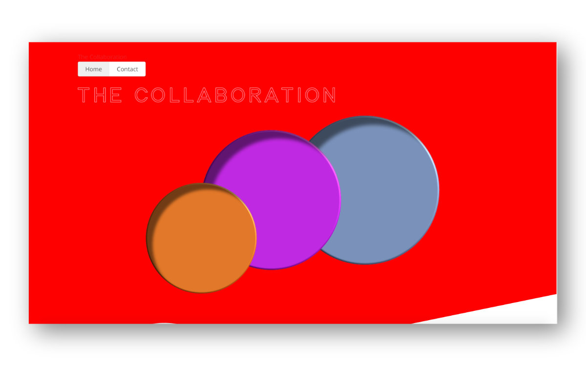The Collaboration Landing Page cover image