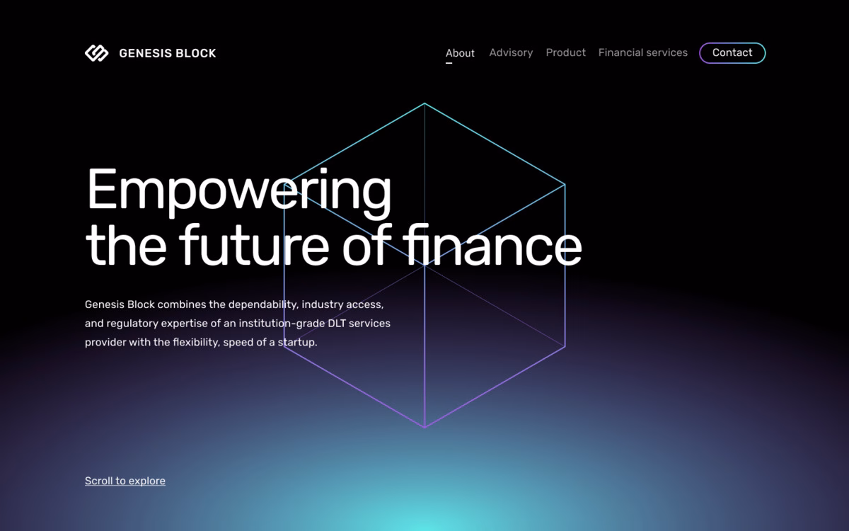 Genesis Block cover image