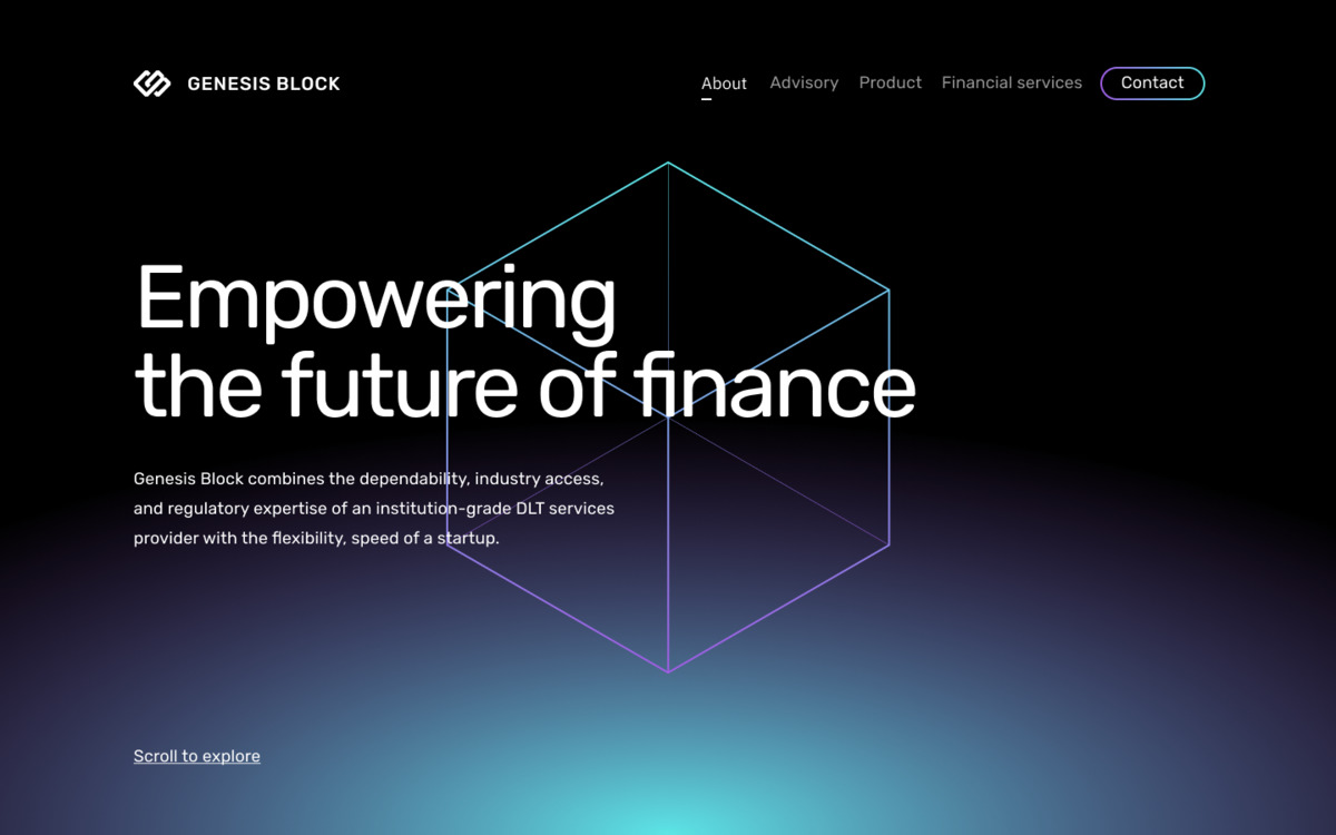 Genesis Block cover image