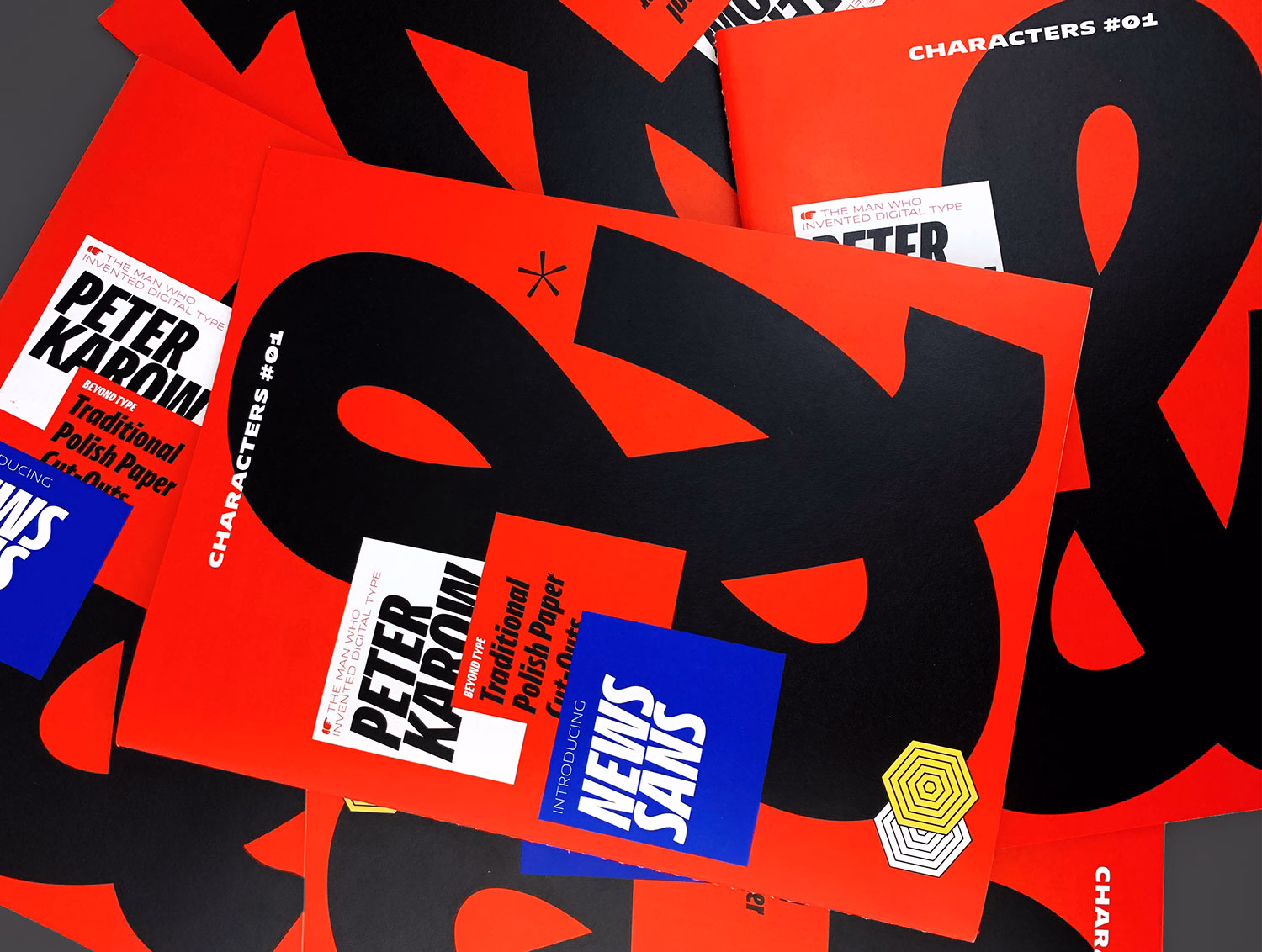 Characters#01 Magazine cover image