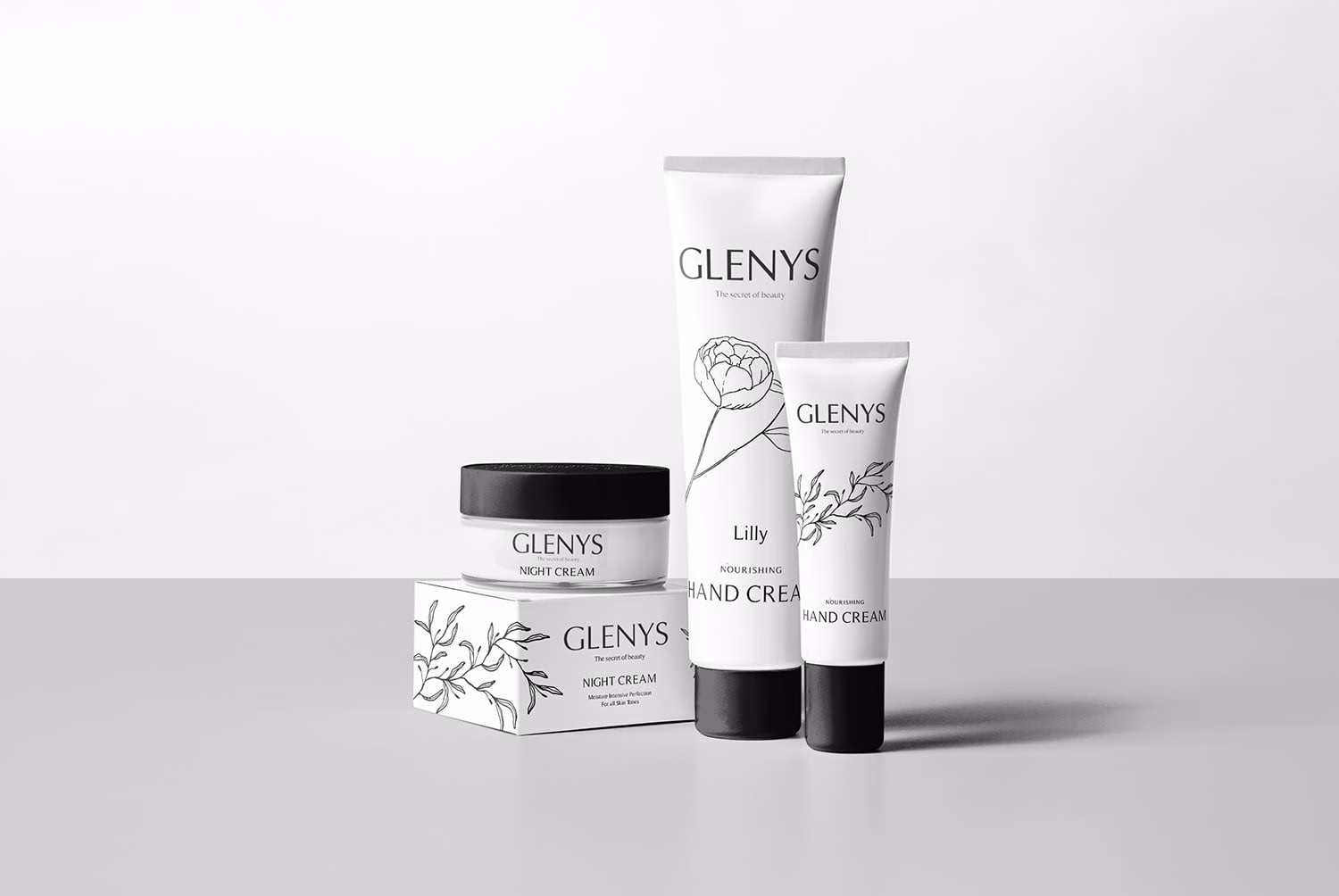 Glenys -  Skin care Branding cover image