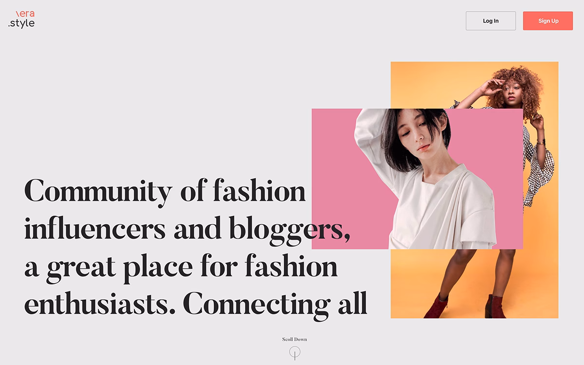 Vera.Style launch page cover image