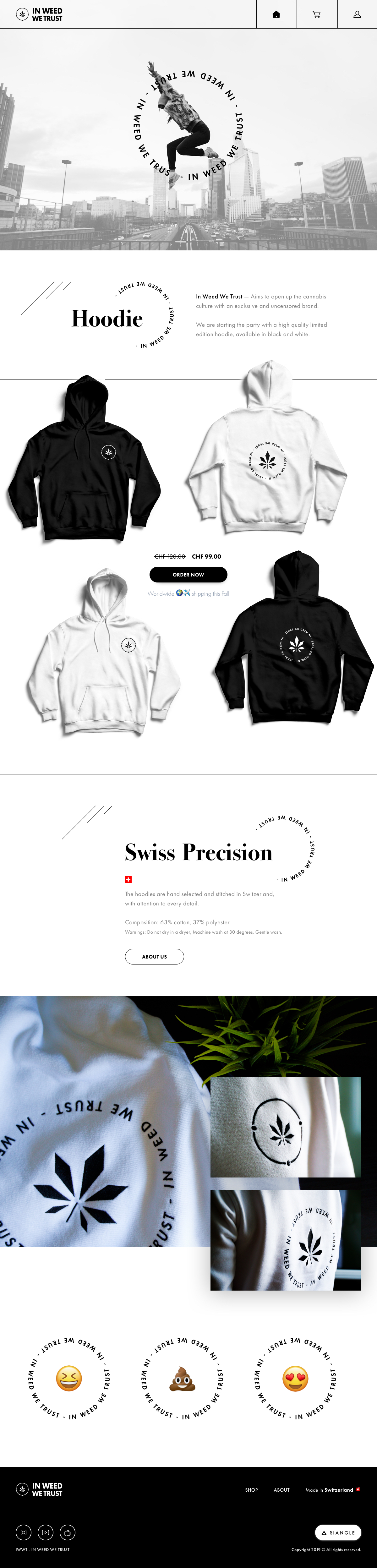 IWWT - In Weed We Trust cover image