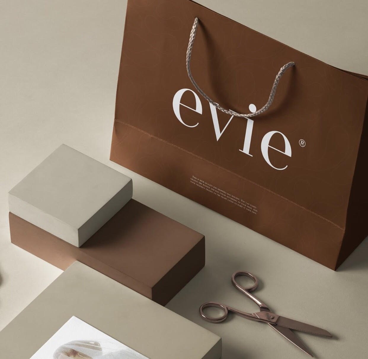 Brand Identity for "Evie" cover image