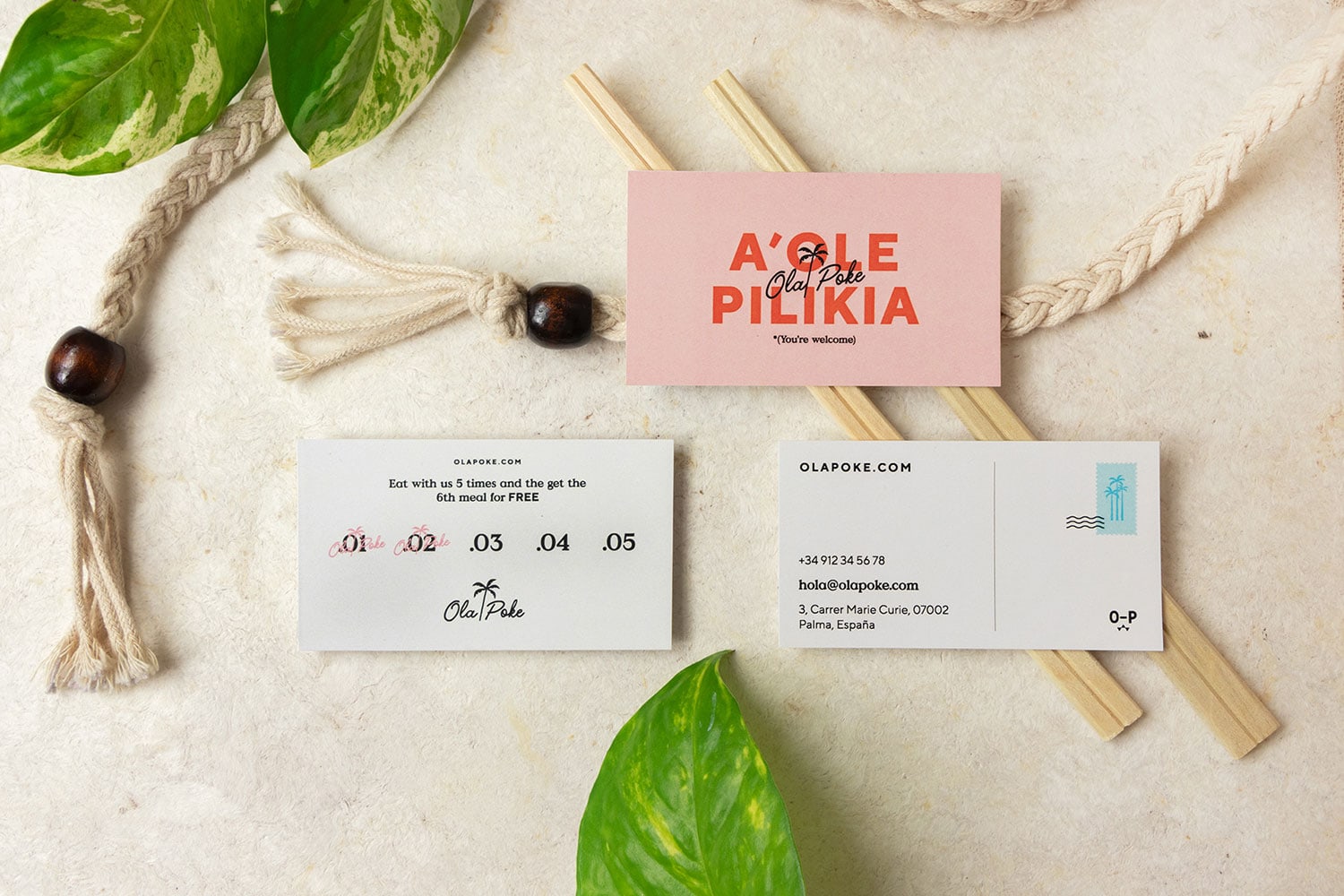 Ola Poke Branding cover image
