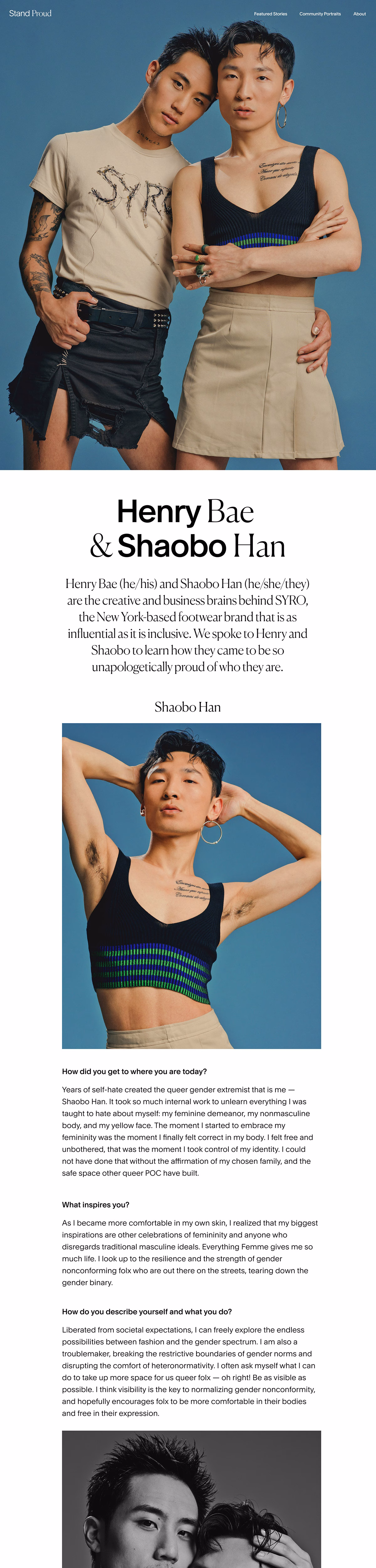 Stand Proud / Pride 2019 cover image