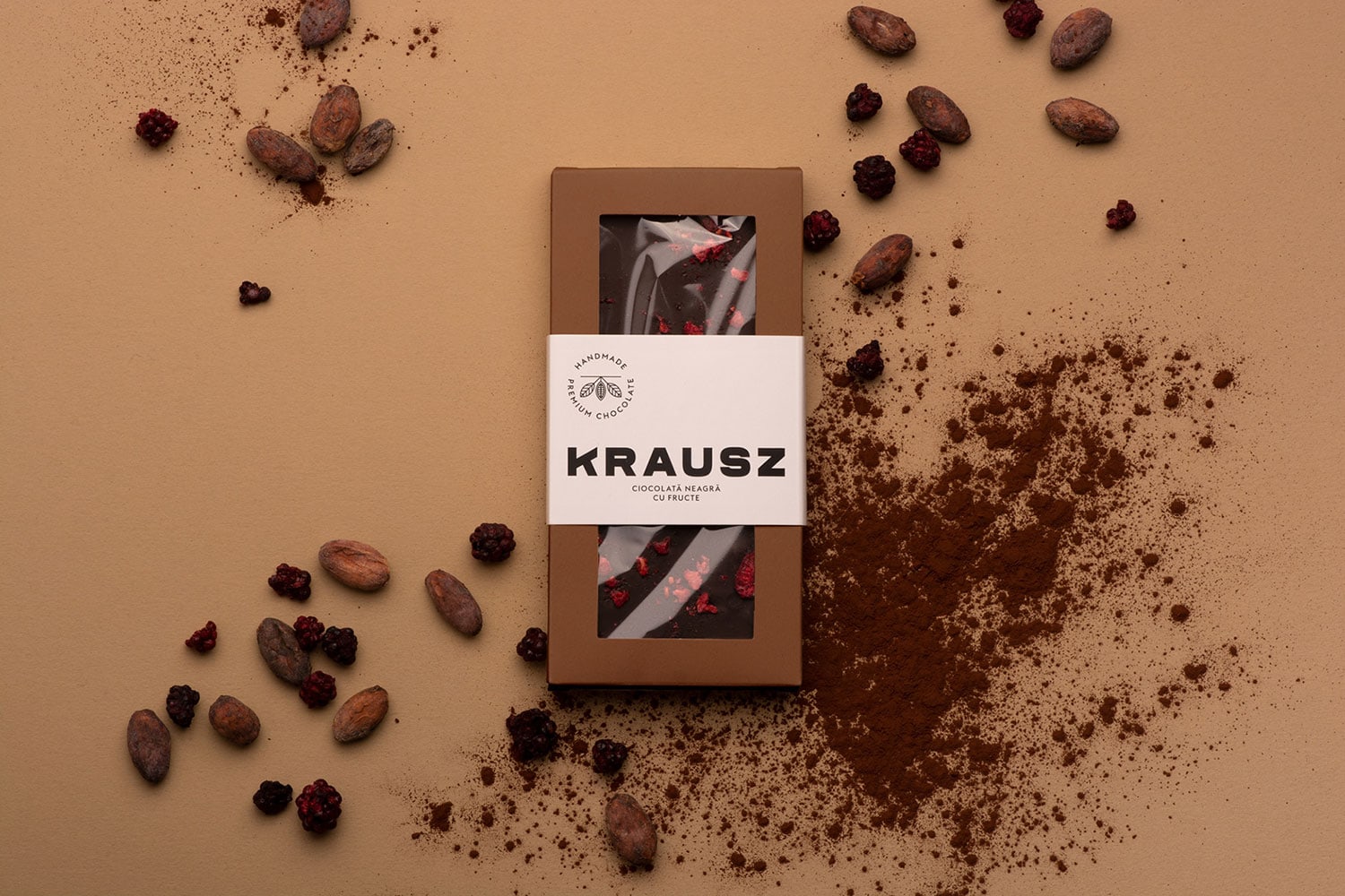Krausz Chocolate Branding cover image