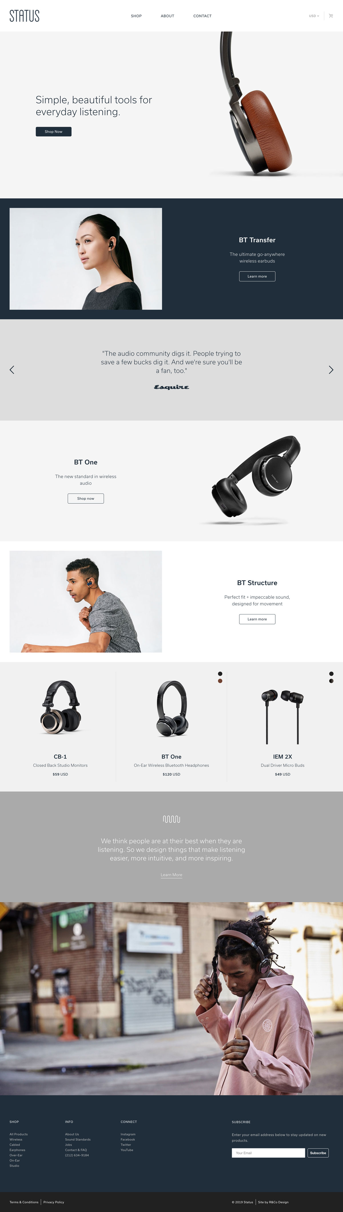 STATUS Headphones cover image